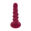 GET REAL – RIBBED DONG 12 CM RED 3