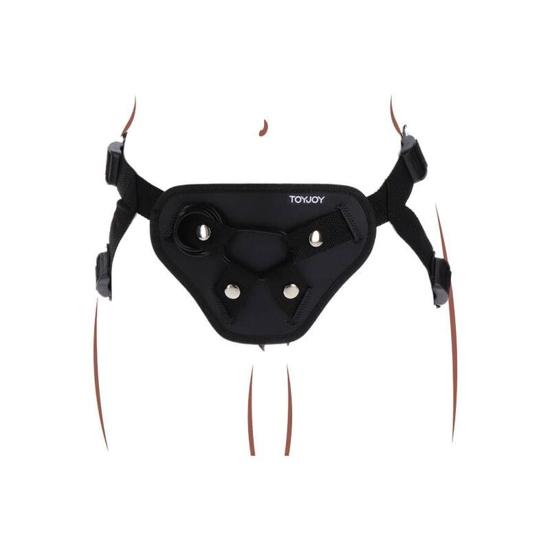 GET REAL – STRAP-ON DELUXE HARNESS BLACK 4