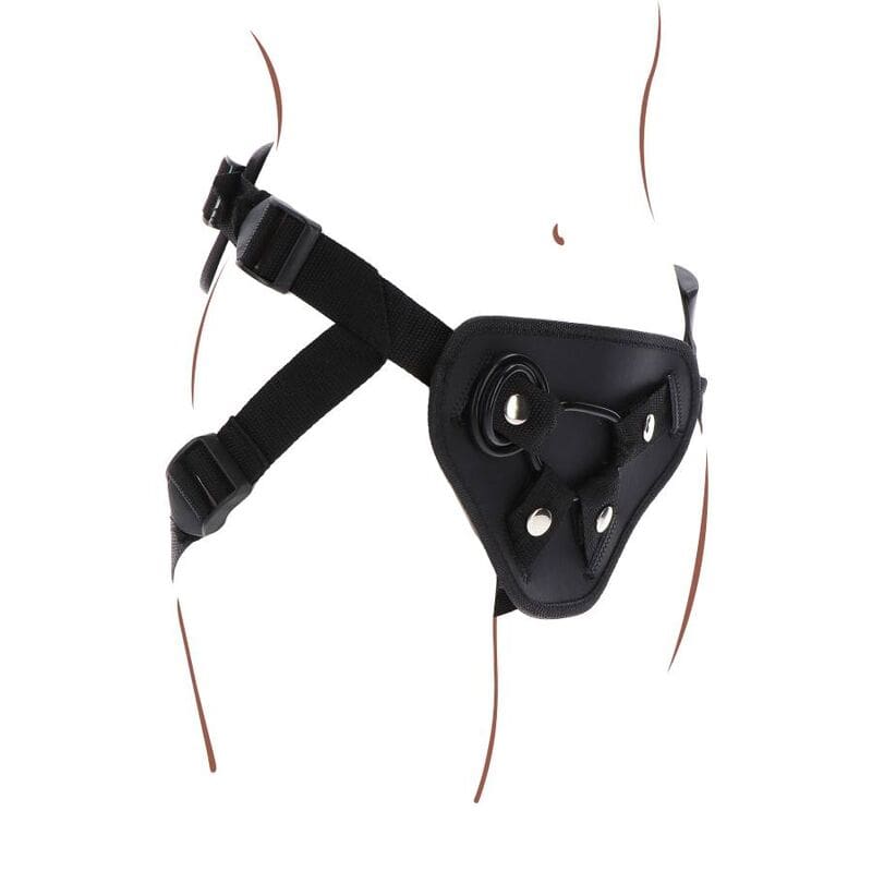 GET REAL – STRAP-ON DELUXE HARNESS BLACK 6