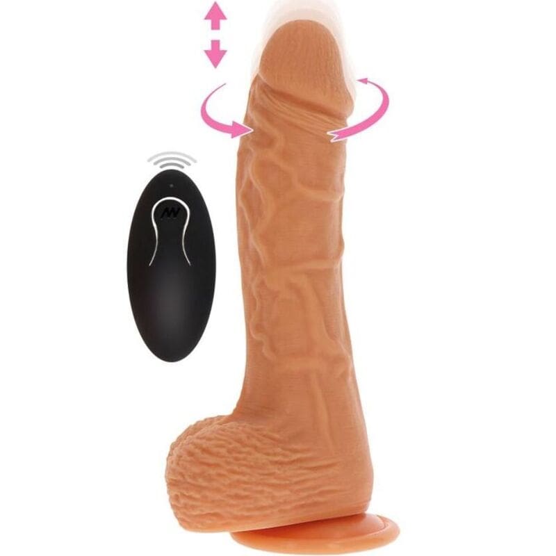 GET REAL – UP&DOWN ROTATING VIBR DILDO SKIN