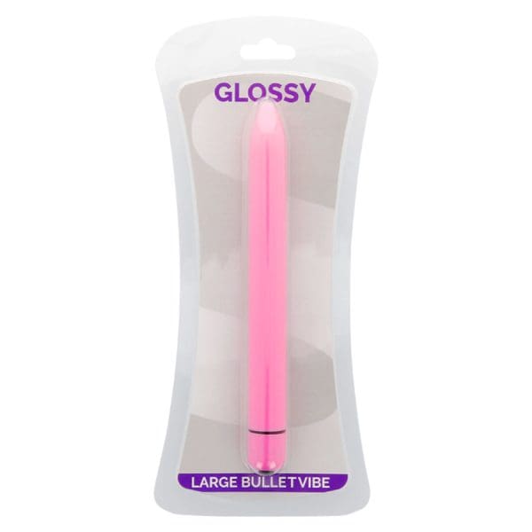 GLOSSY - SLIM VIBRATOR DEEP ROSE 3