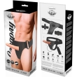 HARNESS ATTRACTION – GREGORY HOLLOW RNES WITH VIBRATOR 16.5 X 4.3CM 7