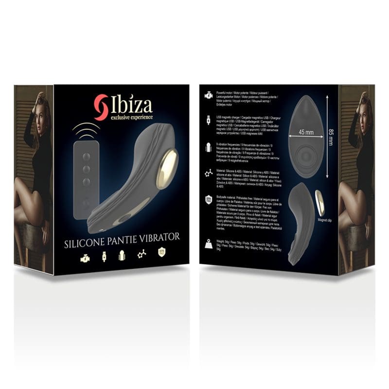 IBIZA – SILICONE PANTIE VIBRATOR REMOTE CONTROL 10