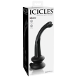 ICICLES – N. 87 GLASS DILDO WITH SUCTION CUP 2