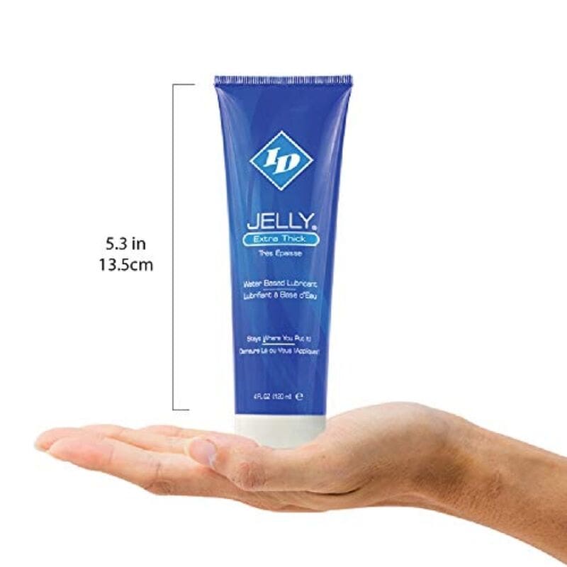 ID JELLY – WATER BASED LUBRICANT EXTRA THICK TRAVEL TUBE 120 ML 3