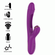 INTENSE – ATENEO RECHARGEABLE MULTIFUNCTION VIBRATOR 7 VIBRATIONS WITH SWINGING MOTION AND SUCKING PURPLE