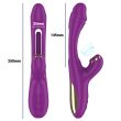 INTENSE – ATENEO RECHARGEABLE MULTIFUNCTION VIBRATOR 7 VIBRATIONS WITH SWINGING MOTION AND SUCKING PURPLE 5