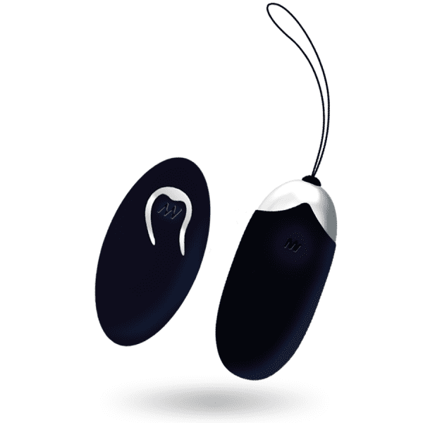 INTENSE - FLIPPY II  VIBRATING EGG WITH REMOTE CONTROL BLACK 3