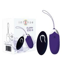 INTENSE - FLIPPY II  VIBRATING EGG WITH REMOTE CONTROL PURPLE 2
