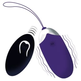 INTENSE - FLIPPY II  VIBRATING EGG WITH REMOTE CONTROL PURPLE