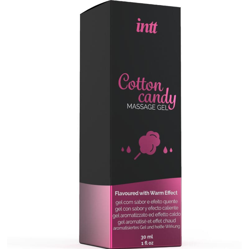INTT MASSAGE & ORAL SEX – MASSAGE GEL WITH COTTON CANDY FLAVOR AND HEATING EFFECT 3
