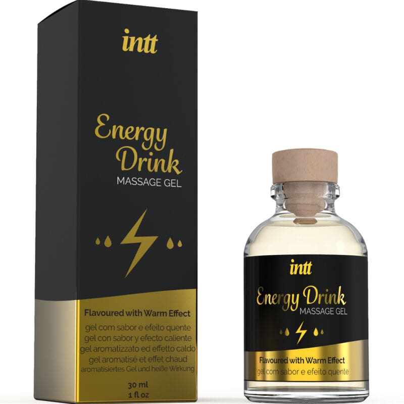 INTT MASSAGE & ORAL SEX – MASSAGE GEL WITH FLAVORED ENERGY CA DRINK AND HEATING EFFECT 2