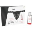 INTT RELEASES – BRAZILIAN BLACK PANTY WITH PEARLS AND LUBRICANT GEL 50 ML 2