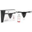 INTT RELEASES – BRAZILIAN BLACK PANTY WITH PEARLS AND LUBRICANT GEL 50 ML 3