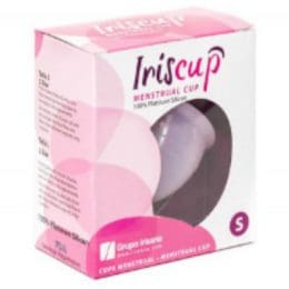 IRISCUP - SMALL PINK MONTH CUP A + FREE STERILIZER BAG 2