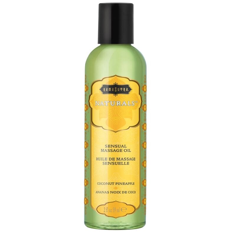 KAMASUTRA – NATURAL COCONUT AND PINEAPPLE MASSAGE OIL 59 ML