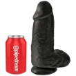 KING COCK – CHUBBY REALISTIC PENIS 23 CM BLACK 5