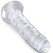 KING COCK – CLEAR REALISTIC PENIS 15.5 CM TRANSPARENT 3
