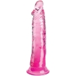 KING COCK – CLEAR REALISTIC PENIS 19.7 CM PINK