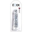KING COCK – CLEAR REALISTIC PENIS 19.7 CM TRANSPARENT 4