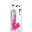 KING COCK – CLEAR REALISTIC PENIS WITH BALLS 13.5 CM PINK 2