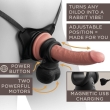 KING COCK – ELITE RING WITH TESTICLE VIBRATING SILICONE 7