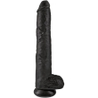 KING COCK – REALISTIC PENIS WITH BALLS 30.5 CM BLACK