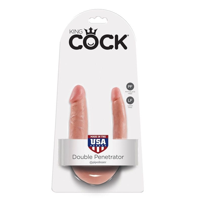 KING COCK – U-SHAPED SMALL DOUBLE TROUBLE FLESH 12.7 CM 2