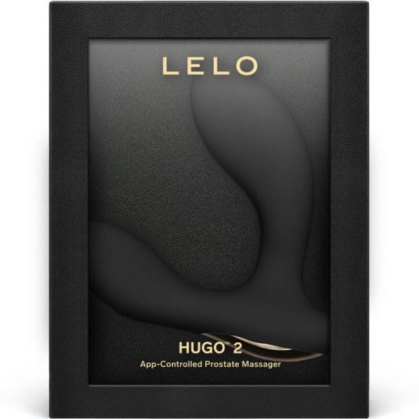 LELO - HUGO 2 BLACK PROSTATE MASSAGER 3