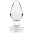NEBULA SERIES BY IBIZA – MODEL 3 ANAL PLUG BOROSILICATE GLASS 11 X 5 CM TRANSPARENT 4