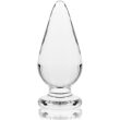 NEBULA SERIES BY IBIZA – MODEL 4 ANAL PLUG BOROSILICATE GLASS 11 X 5 CM CLEAR 4