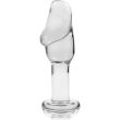 NEBULA SERIES BY IBIZA – MODEL 6 ANAL PLUG BOROSILICATE GLASS 12.5 X 4 CM CLEAR 4