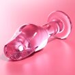 NEBULA SERIES BY IBIZA – MODEL 6 ANAL PLUG BOROSILICATE GLASS 12.5 X 4 CM PINK 6