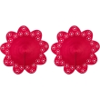 OBSESSIVE – A770 RED NIPPLE COVERS ONE SIZE 4