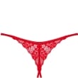 OBSESSIVE – INGRIDIA THONG CROTCHLESS RED M/L 8