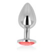 OHMAMA – ANAL PLUG WITH RED CRYSTAL 7 CM 2