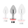 OHMAMA – ANAL PLUG WITH RED CRYSTAL 8 CM 4