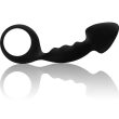 OHMAMA – RIBBED ANAL PLUG WITH RING 2