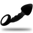 OHMAMA – RIBBED ANAL PLUG WITH RING