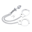 OHMAMA FETISH – HANDCUFFS WITH METAL AND PLUG