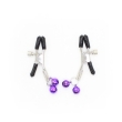 OHMAMA FETISH – NIPPLE Clamps WITH LILAC BELL 2