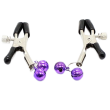 OHMAMA FETISH – NIPPLE Clamps WITH LILAC BELL