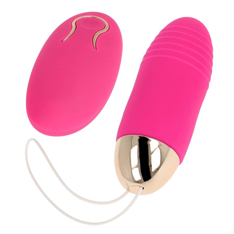 OHMAMA – REMOTE CONTROL VIBRATING EGG 10 SPEEDS PINK