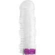 OHMAMA – TEXTURED PENIS SHEATH WITH VIBRATING BULLET