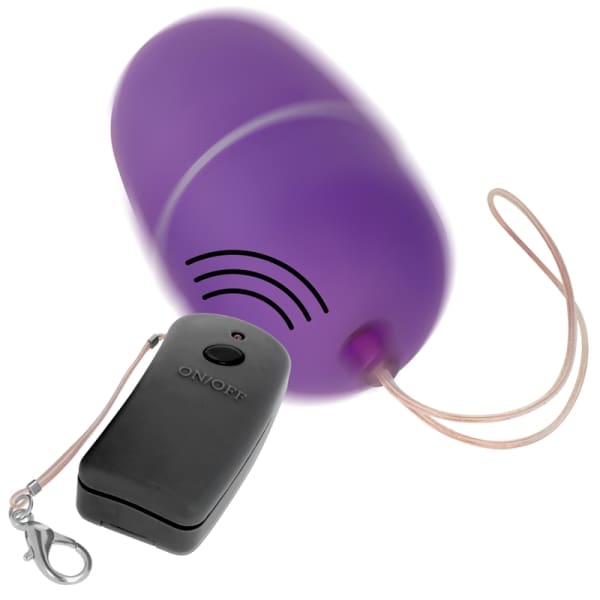 ONLINE - REMOTE CONTROLLED VIBRATING EGG PURPLE