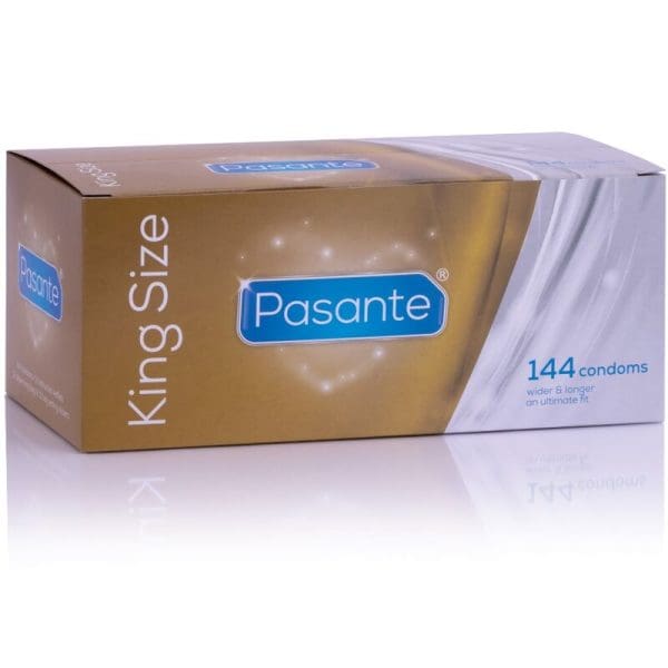 PASANTE - CONDOMS KING SIZE BOX 144 UNITS 3