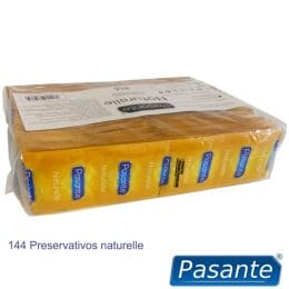 PASANTE - CONDOMS NATURELLE BAG 144 UNITS
