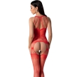PASSION – BS095 RED BODYSTOCKING ONE SIZE 2