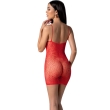 PASSION – BS096 RED BODYSTOCKING ONE SIZE 2
