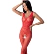 PASSION – BS098 RED BODYSTOCKING ONE SIZE